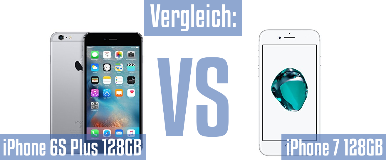 Apple iPhone 6S Plus 128GB und Apple iPhone 6S Plus 128GB im Vergleichstest