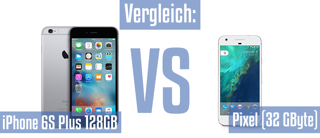 Apple iPhone 6S Plus 128GB und Apple iPhone 6S Plus 128GB im Vergleichstest