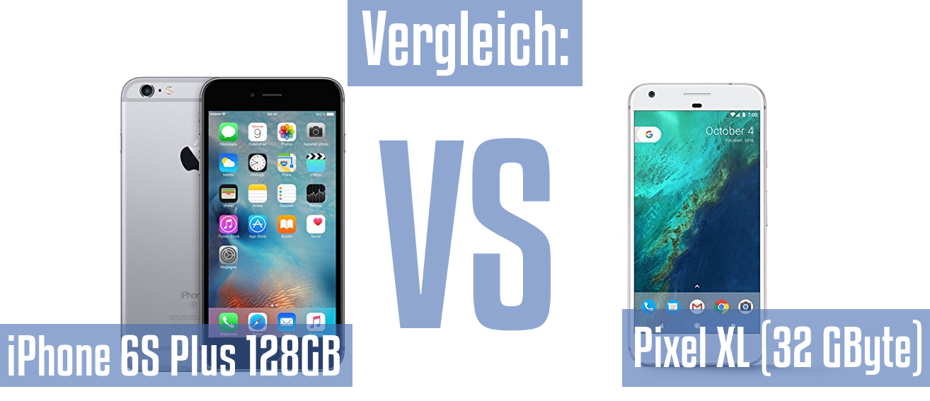 Apple iPhone 6S Plus 128GB und Apple iPhone 6S Plus 128GB im Vergleichstest
