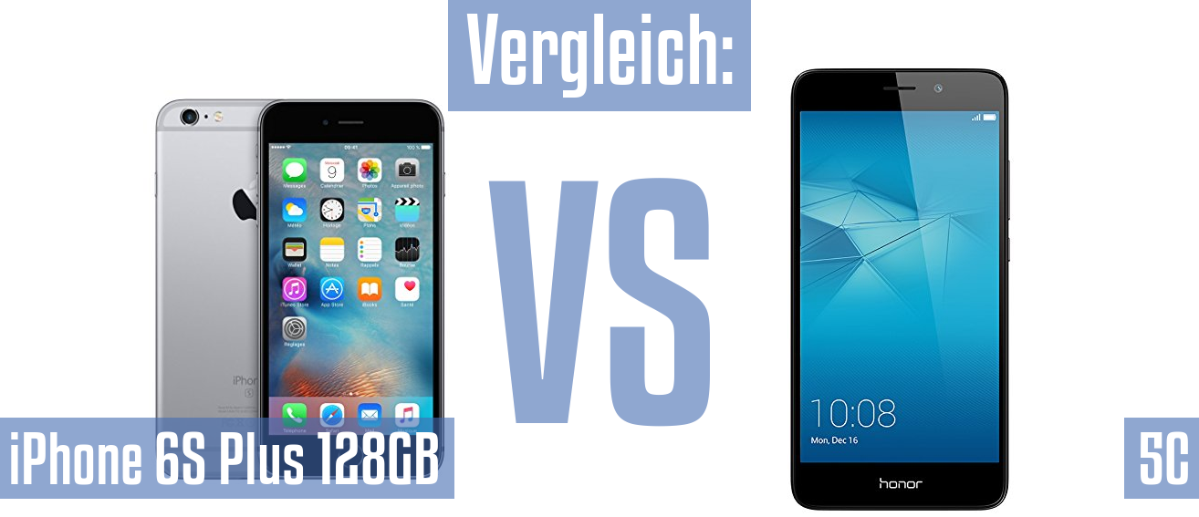 Apple iPhone 6S Plus 128GB und Apple iPhone 6S Plus 128GB im Vergleichstest