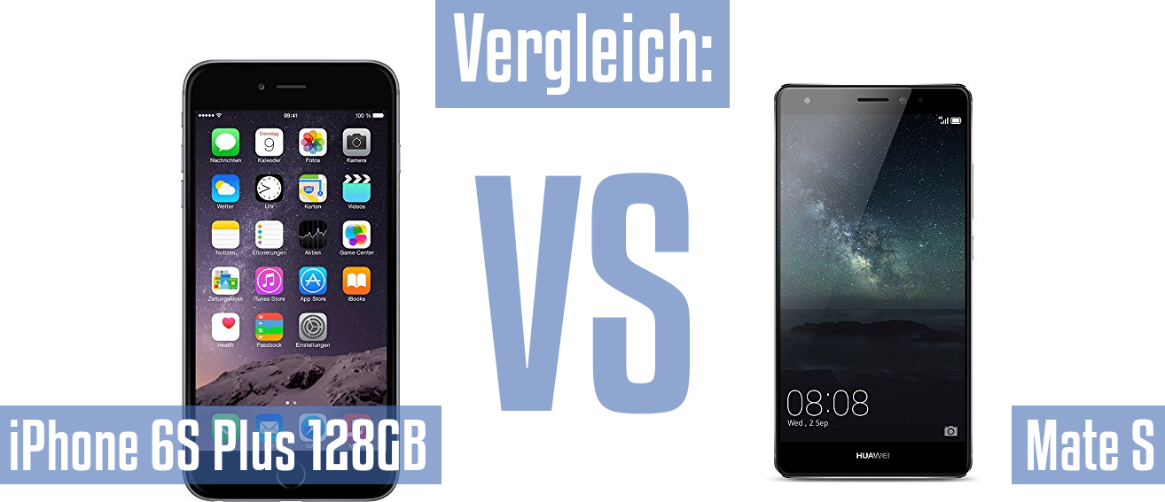 Apple iPhone 6S Plus 128GB und Apple iPhone 6S Plus 128GB im Vergleichstest