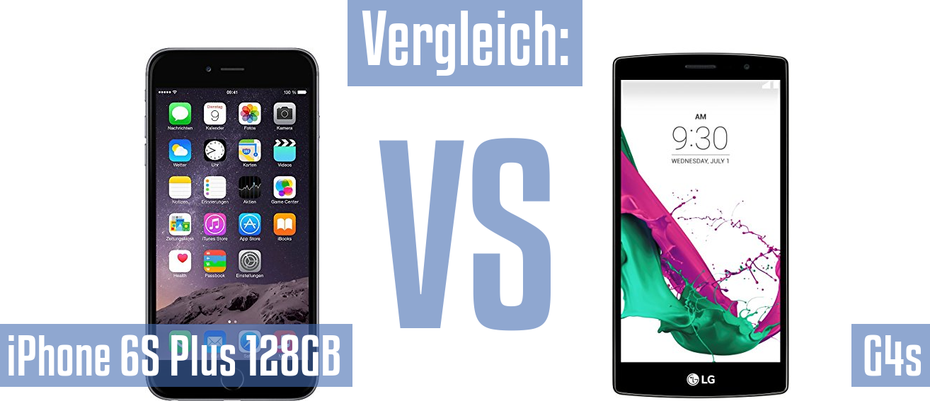 Apple iPhone 6S Plus 128GB und Apple iPhone 6S Plus 128GB im Vergleichstest