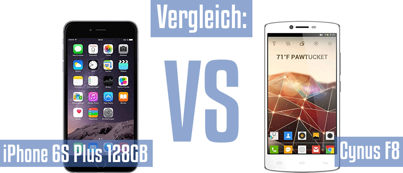 Apple iPhone 6S Plus 128GB und Apple iPhone 6S Plus 128GB im Vergleichstest