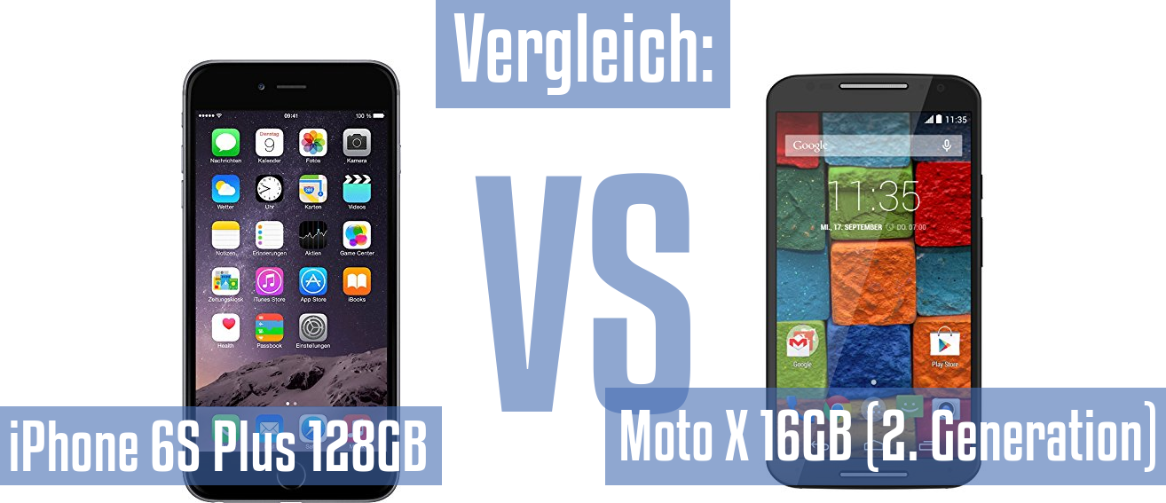Apple iPhone 6S Plus 128GB und Apple iPhone 6S Plus 128GB im Vergleichstest