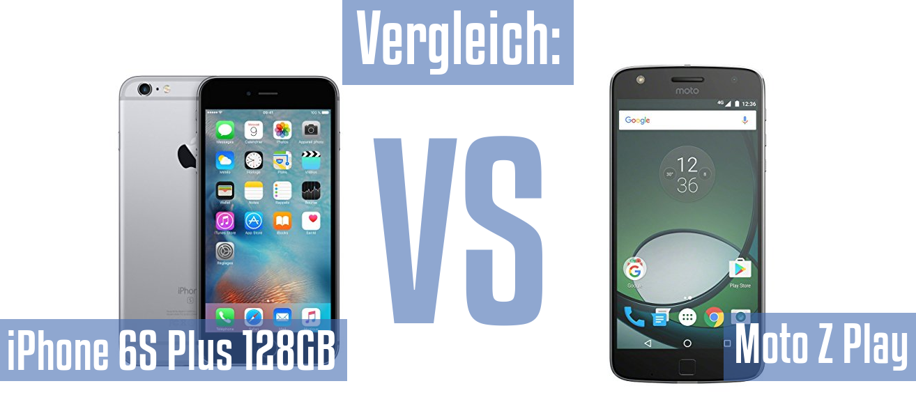 Apple iPhone 6S Plus 128GB und Apple iPhone 6S Plus 128GB im Vergleichstest