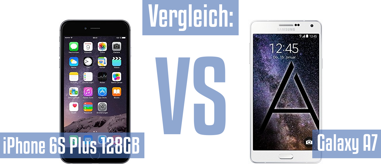 Apple iPhone 6S Plus 128GB und Apple iPhone 6S Plus 128GB im Vergleichstest