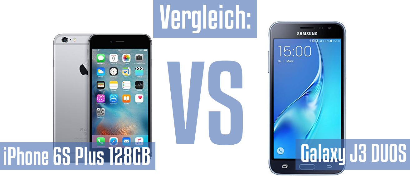 Apple iPhone 6S Plus 128GB und Apple iPhone 6S Plus 128GB im Vergleichstest