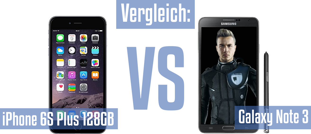 Apple iPhone 6S Plus 128GB und Apple iPhone 6S Plus 128GB im Vergleichstest