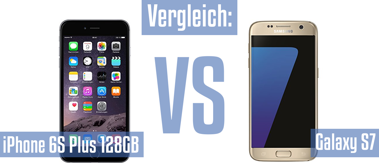 Apple iPhone 6S Plus 128GB und Apple iPhone 6S Plus 128GB im Vergleichstest