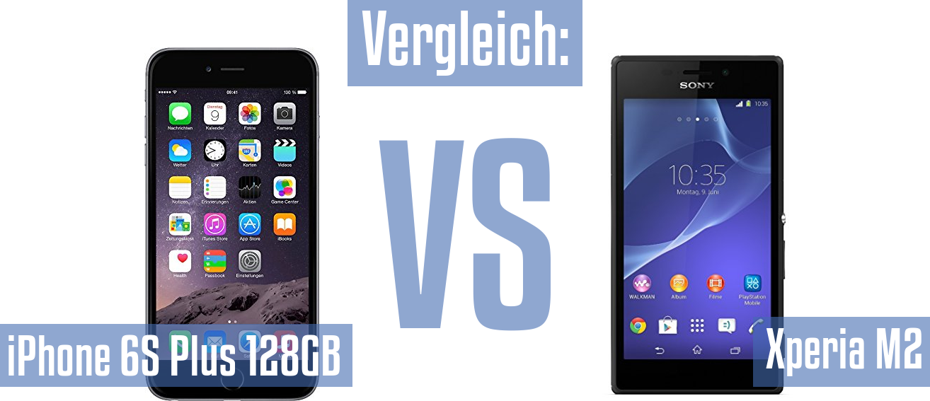 Apple iPhone 6S Plus 128GB und Apple iPhone 6S Plus 128GB im Vergleichstest