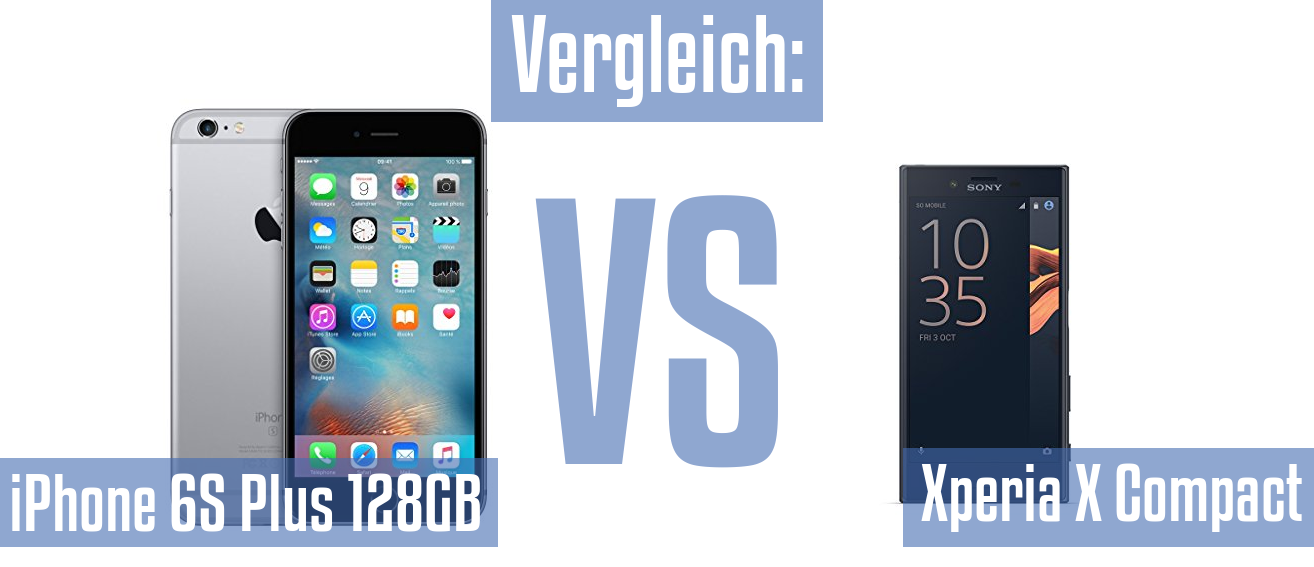 Apple iPhone 6S Plus 128GB und Apple iPhone 6S Plus 128GB im Vergleichstest