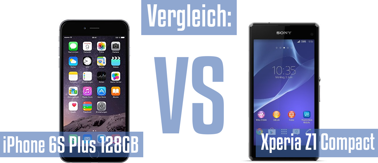 Apple iPhone 6S Plus 128GB und Apple iPhone 6S Plus 128GB im Vergleichstest