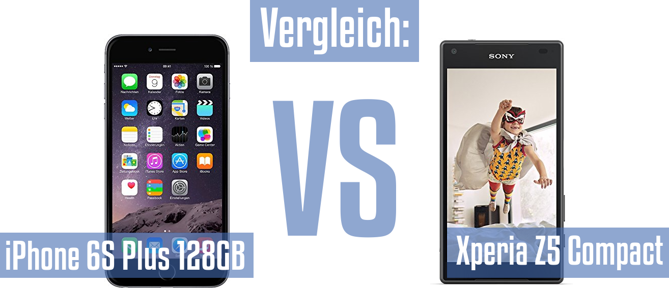 Apple iPhone 6S Plus 128GB und Apple iPhone 6S Plus 128GB im Vergleichstest