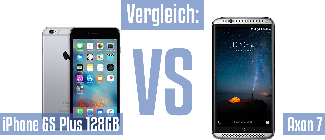 Apple iPhone 6S Plus 128GB und Apple iPhone 6S Plus 128GB im Vergleichstest