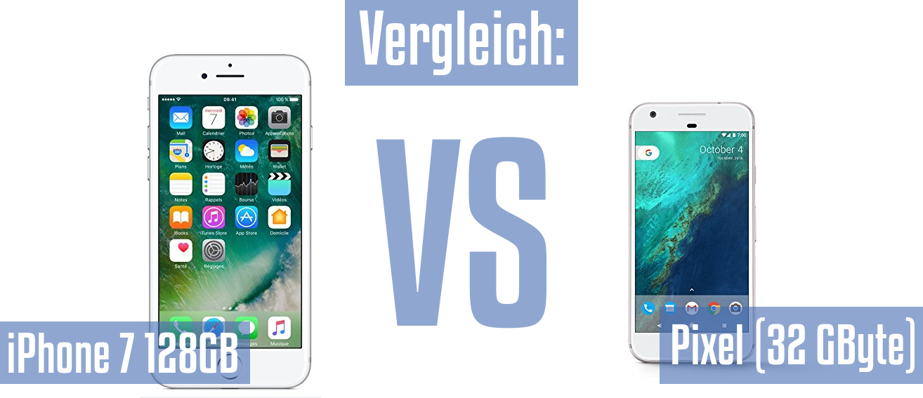 Apple iPhone 7 128GB und Apple iPhone 7 128GB im Vergleichstest