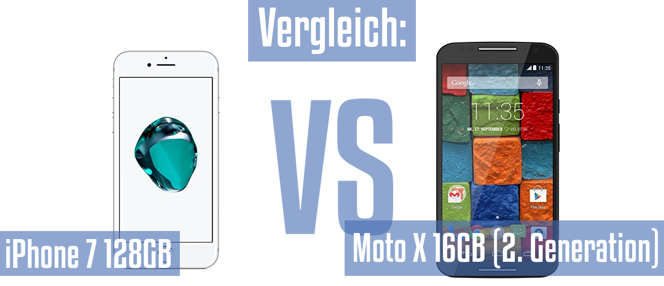 Apple iPhone 7 128GB und Apple iPhone 7 128GB im Vergleichstest