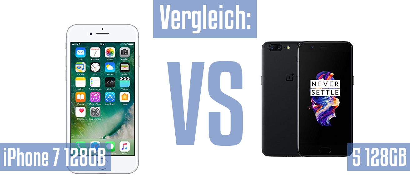 Apple iPhone 7 128GB und Apple iPhone 7 128GB im Vergleichstest