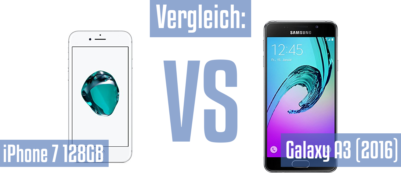 Apple iPhone 7 128GB und Apple iPhone 7 128GB im Vergleichstest