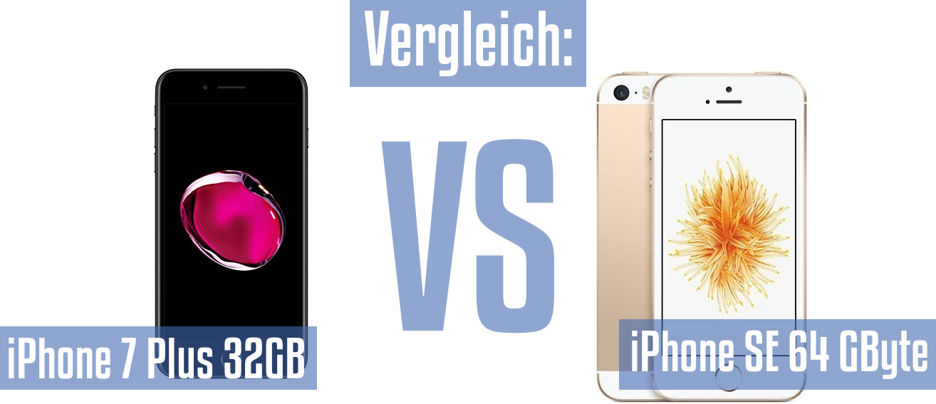 Apple iPhone 7 Plus 32GB und Apple iPhone 7 Plus 32GB im Vergleichstest