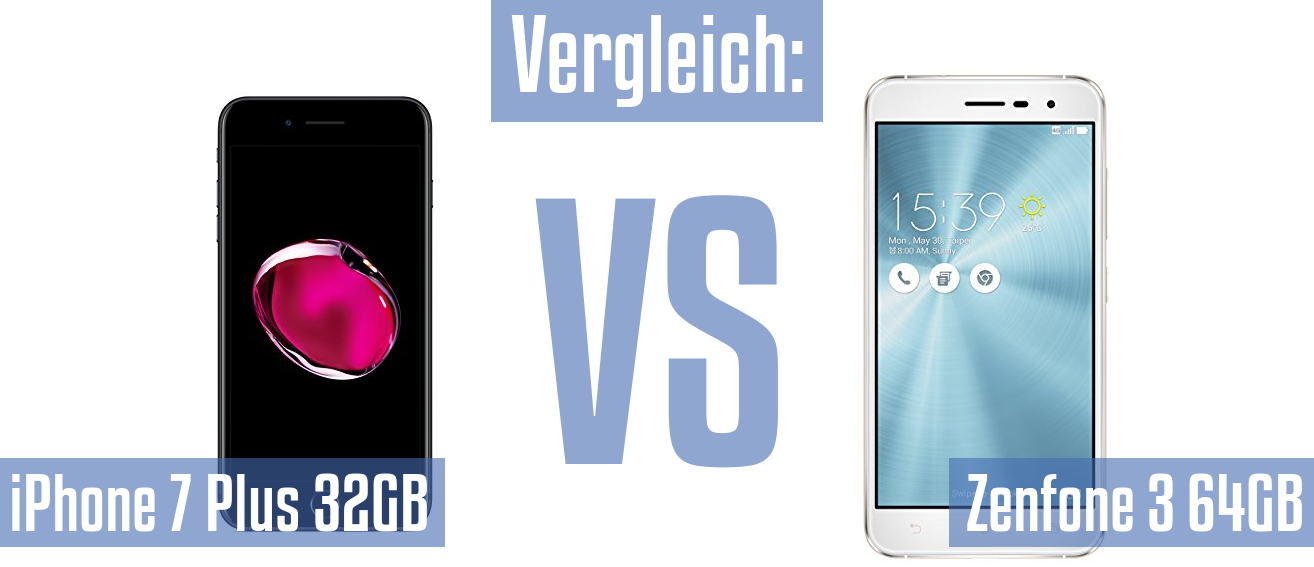 Apple iPhone 7 Plus 32GB und Apple iPhone 7 Plus 32GB im Vergleichstest