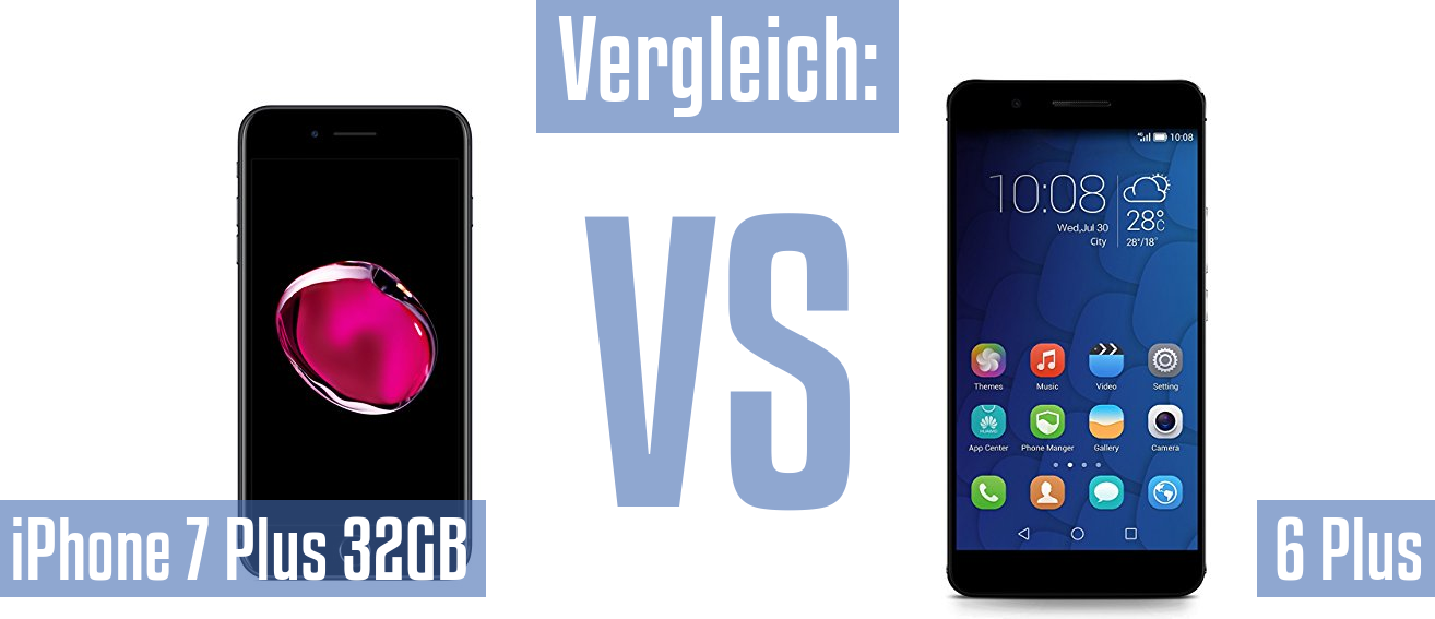 Apple iPhone 7 Plus 32GB und Apple iPhone 7 Plus 32GB im Vergleichstest