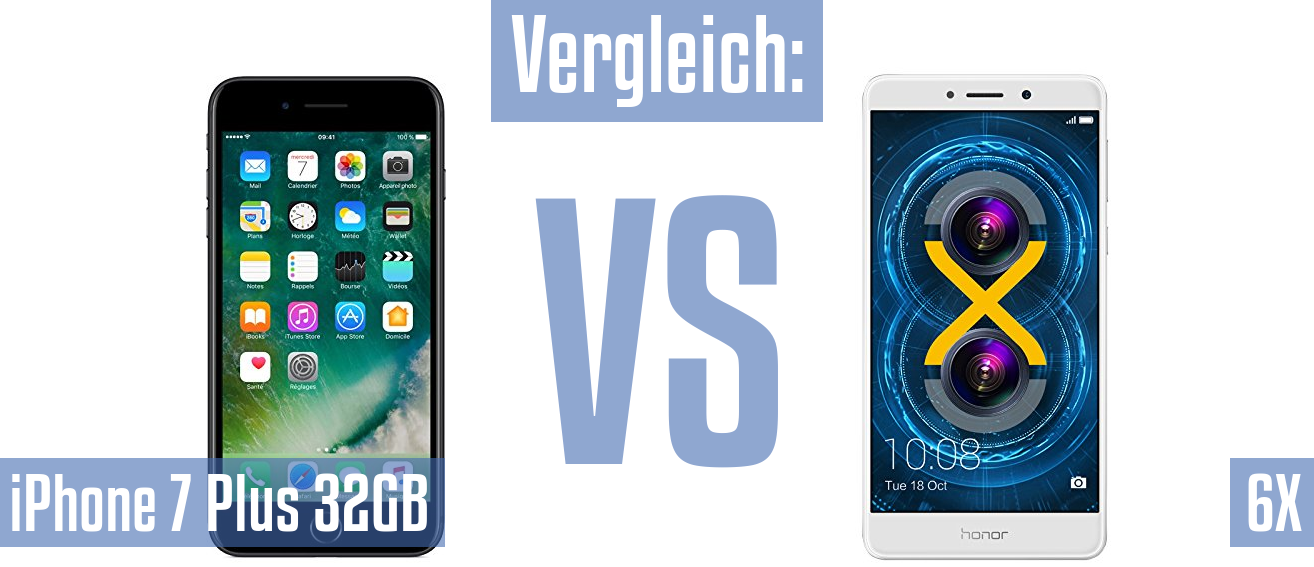 Apple iPhone 7 Plus 32GB und Apple iPhone 7 Plus 32GB im Vergleichstest