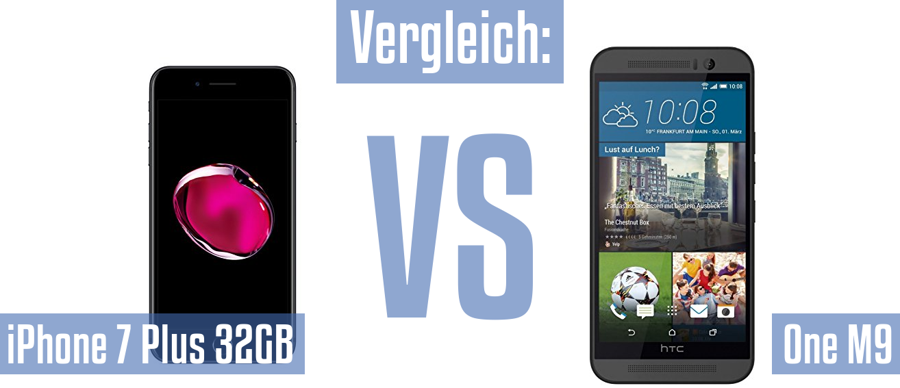 Apple iPhone 7 Plus 32GB und Apple iPhone 7 Plus 32GB im Vergleichstest