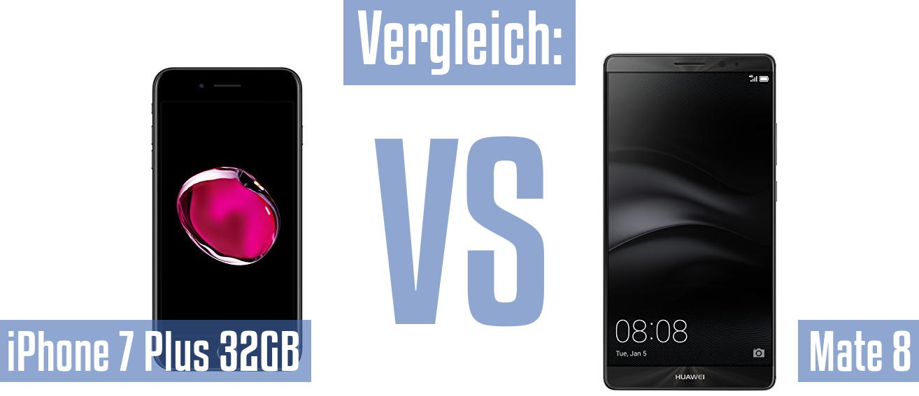 Apple iPhone 7 Plus 32GB und Apple iPhone 7 Plus 32GB im Vergleichstest