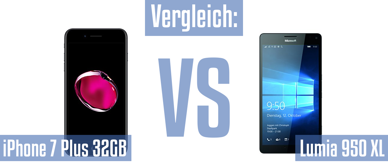 Apple iPhone 7 Plus 32GB und Apple iPhone 7 Plus 32GB im Vergleichstest