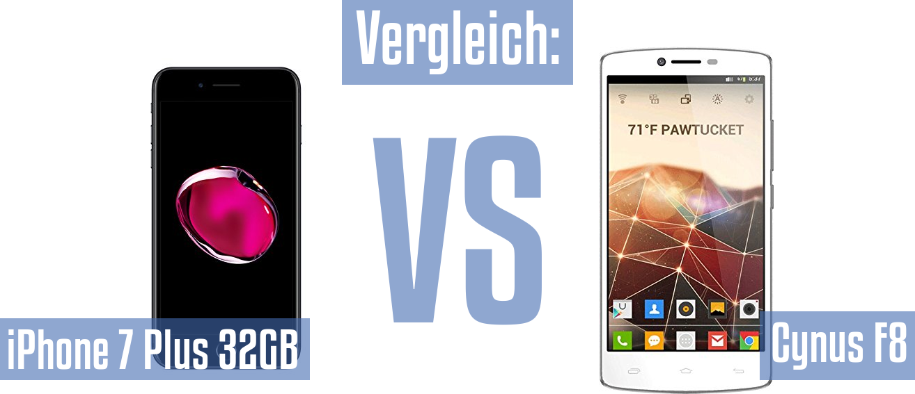 Apple iPhone 7 Plus 32GB und Apple iPhone 7 Plus 32GB im Vergleichstest
