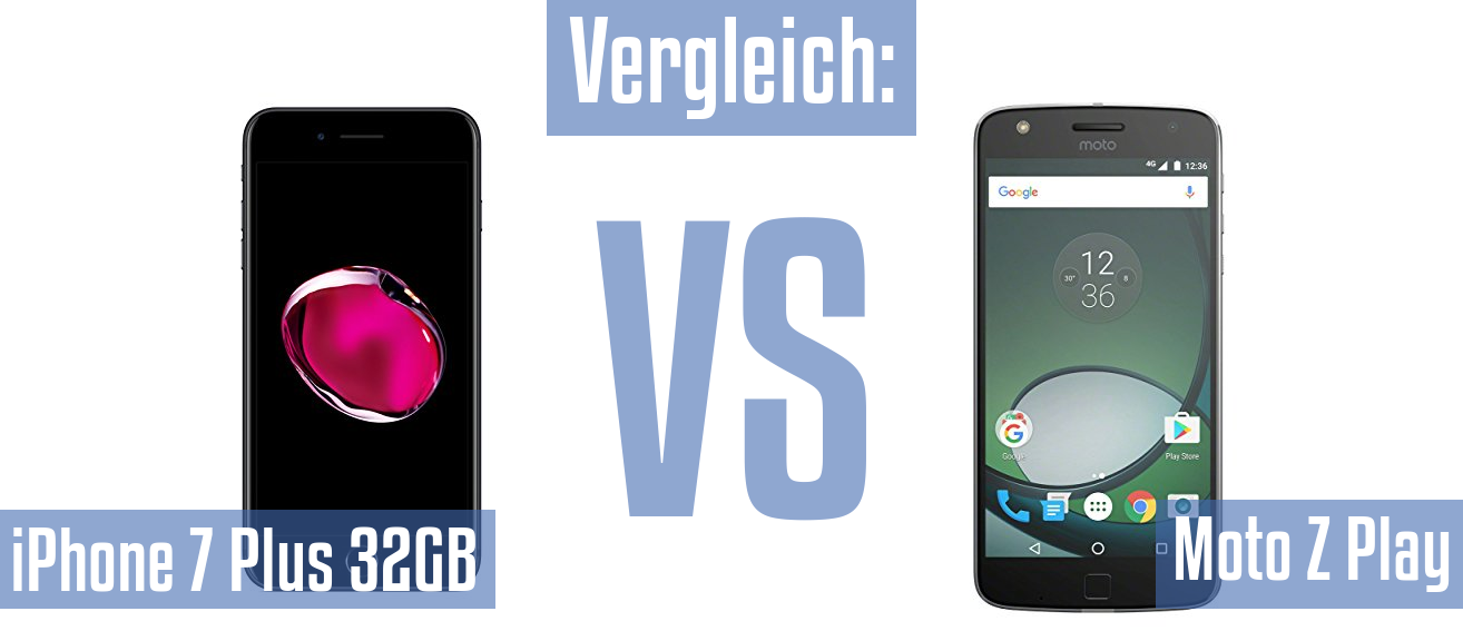 Apple iPhone 7 Plus 32GB und Apple iPhone 7 Plus 32GB im Vergleichstest