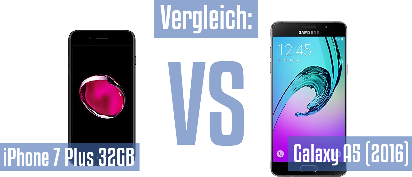 Apple iPhone 7 Plus 32GB und Apple iPhone 7 Plus 32GB im Vergleichstest