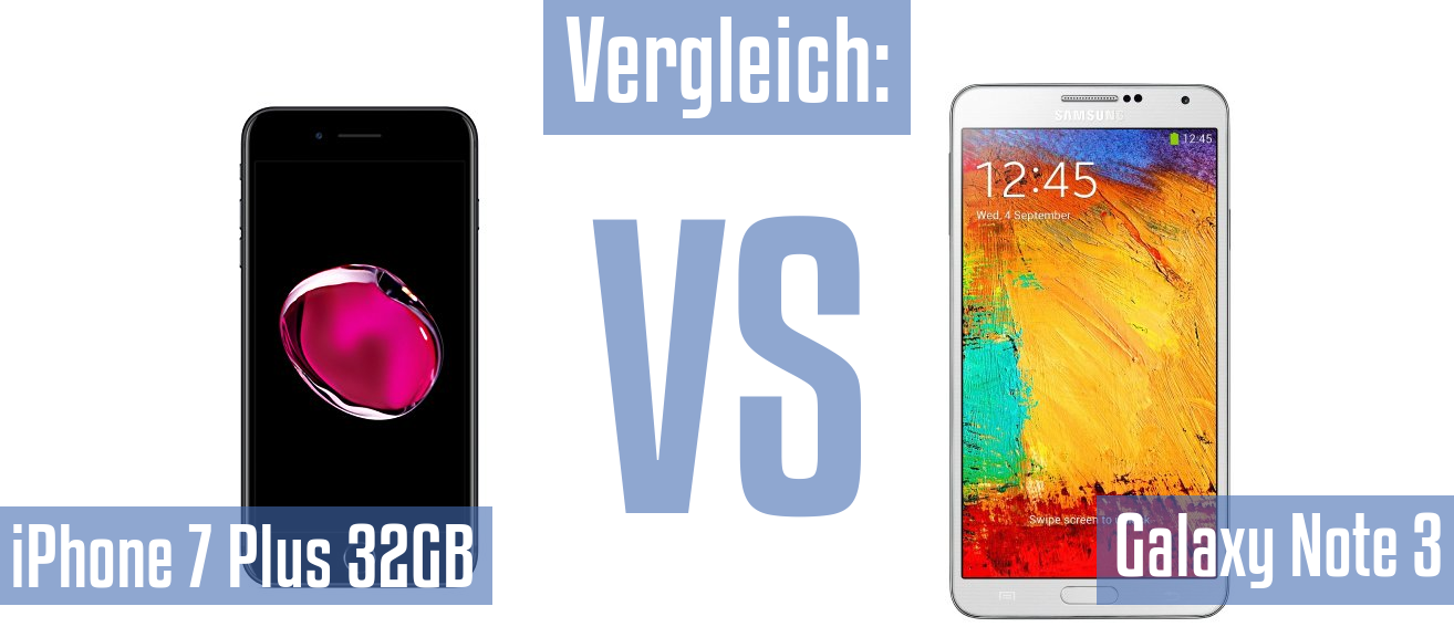 Apple iPhone 7 Plus 32GB und Apple iPhone 7 Plus 32GB im Vergleichstest