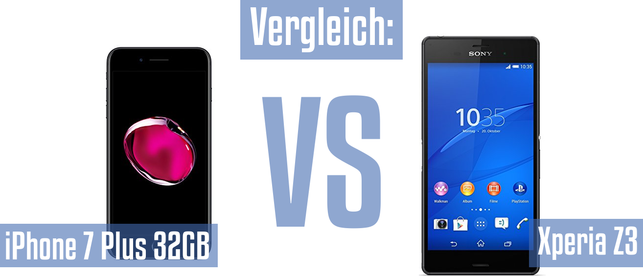 Apple iPhone 7 Plus 32GB und Apple iPhone 7 Plus 32GB im Vergleichstest