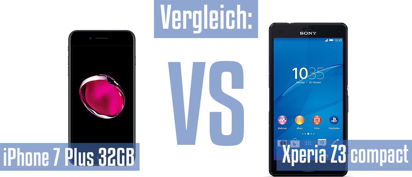 Apple iPhone 7 Plus 32GB und Apple iPhone 7 Plus 32GB im Vergleichstest