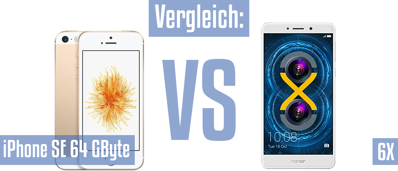 Apple iPhone SE 64 GByte und Apple iPhone SE 64 GByte im Vergleichstest