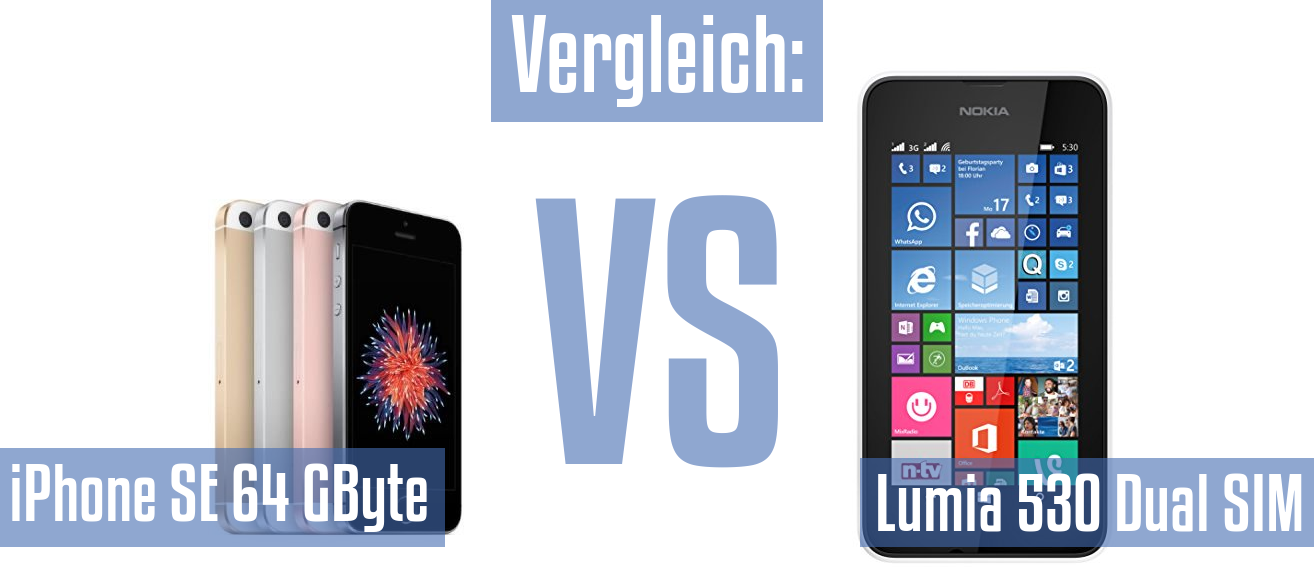 Apple iPhone SE 64 GByte und Apple iPhone SE 64 GByte im Vergleichstest