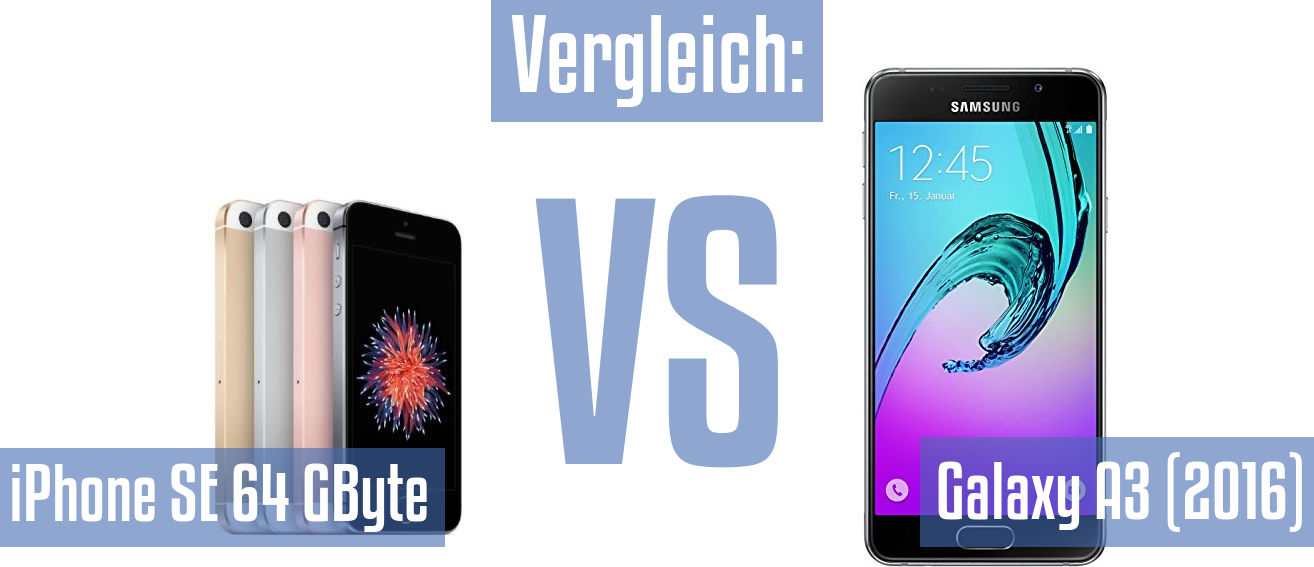 Apple iPhone SE 64 GByte und Apple iPhone SE 64 GByte im Vergleichstest