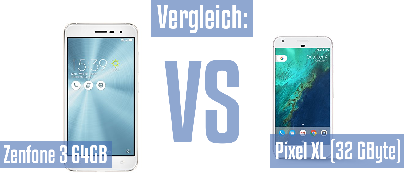 Asus Zenfone 3 64GB und Asus Zenfone 3 64GB im Vergleichstest
