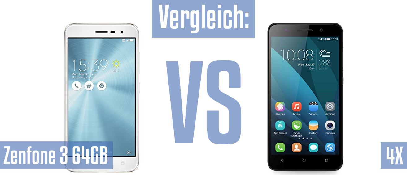 Asus Zenfone 3 64GB und Asus Zenfone 3 64GB im Vergleichstest