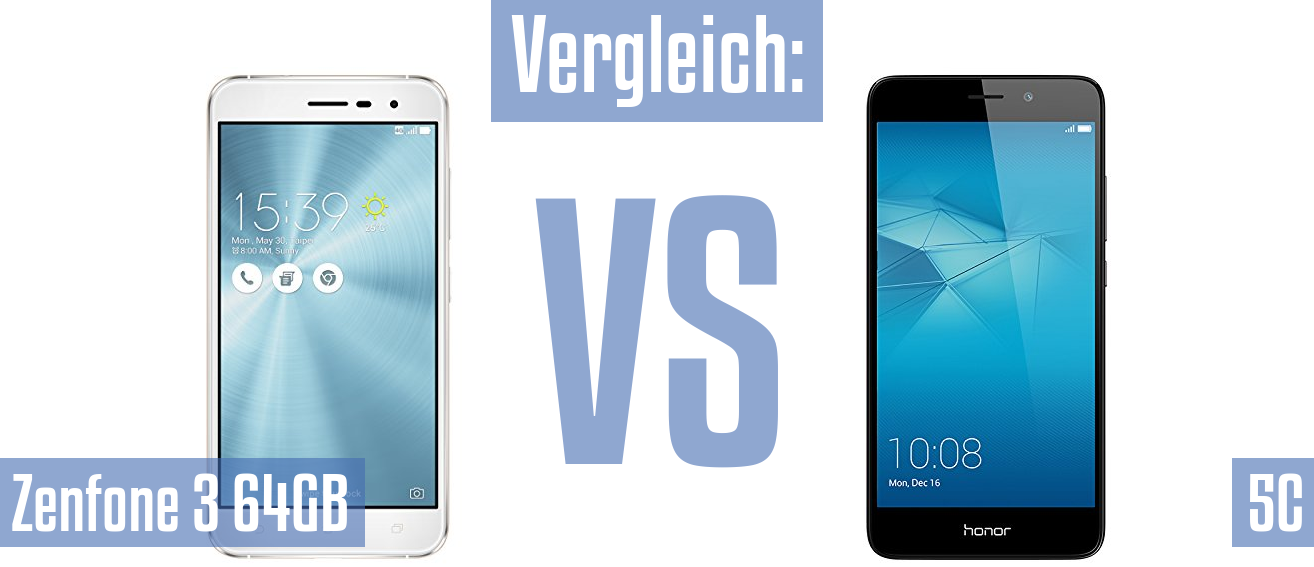 Asus Zenfone 3 64GB und Asus Zenfone 3 64GB im Vergleichstest