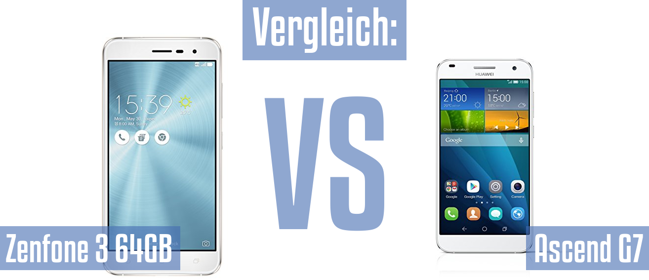 Asus Zenfone 3 64GB und Asus Zenfone 3 64GB im Vergleichstest