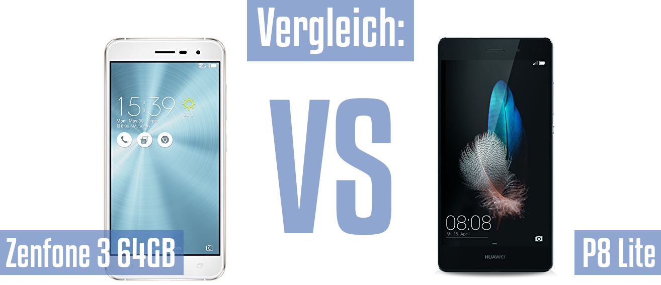 Asus Zenfone 3 64GB und Asus Zenfone 3 64GB im Vergleichstest