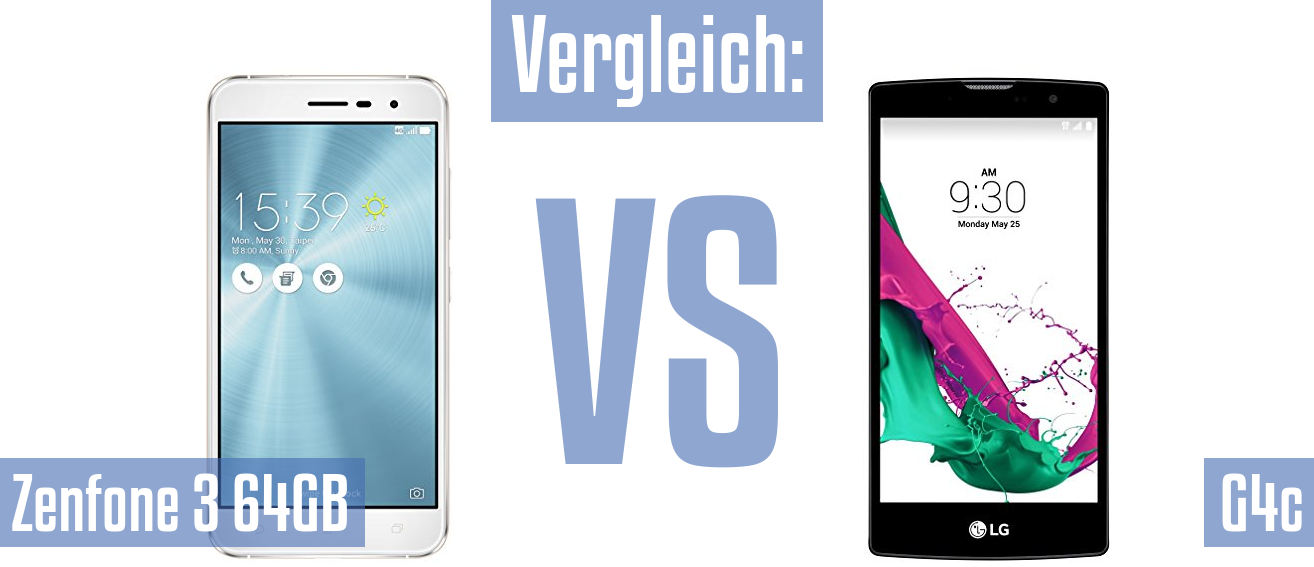 Asus Zenfone 3 64GB und Asus Zenfone 3 64GB im Vergleichstest