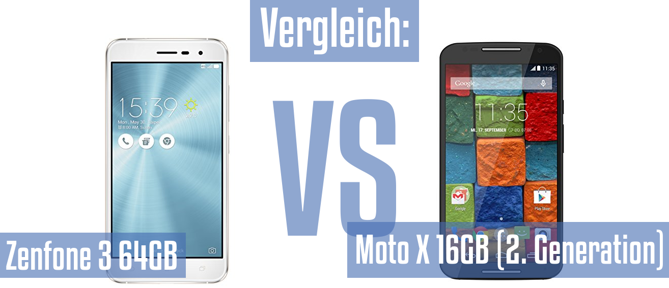 Asus Zenfone 3 64GB und Asus Zenfone 3 64GB im Vergleichstest