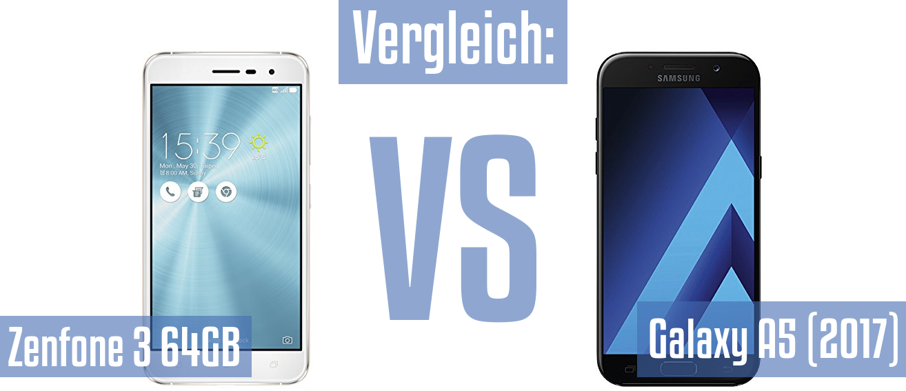 Asus Zenfone 3 64GB und Asus Zenfone 3 64GB im Vergleichstest