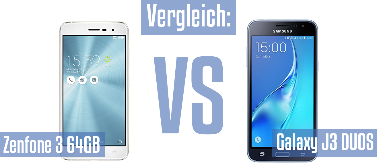 Asus Zenfone 3 64GB und Asus Zenfone 3 64GB im Vergleichstest