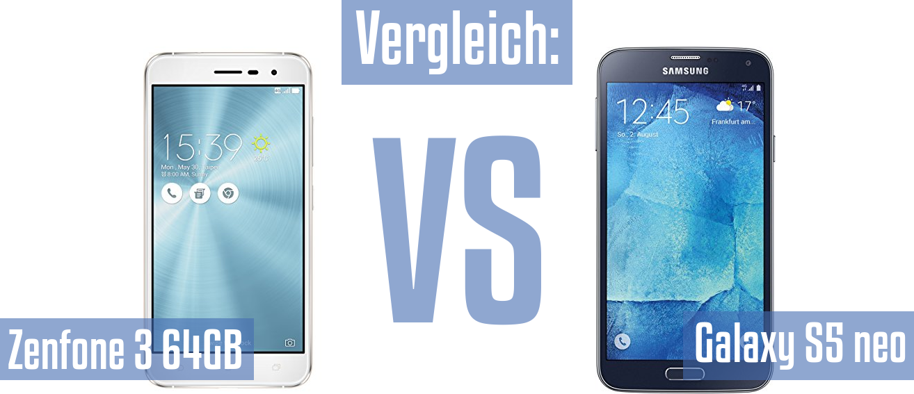 Asus Zenfone 3 64GB und Asus Zenfone 3 64GB im Vergleichstest