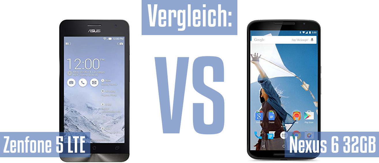 Asus Zenfone 5 LTE und Asus Zenfone 5 LTE im Vergleichstest