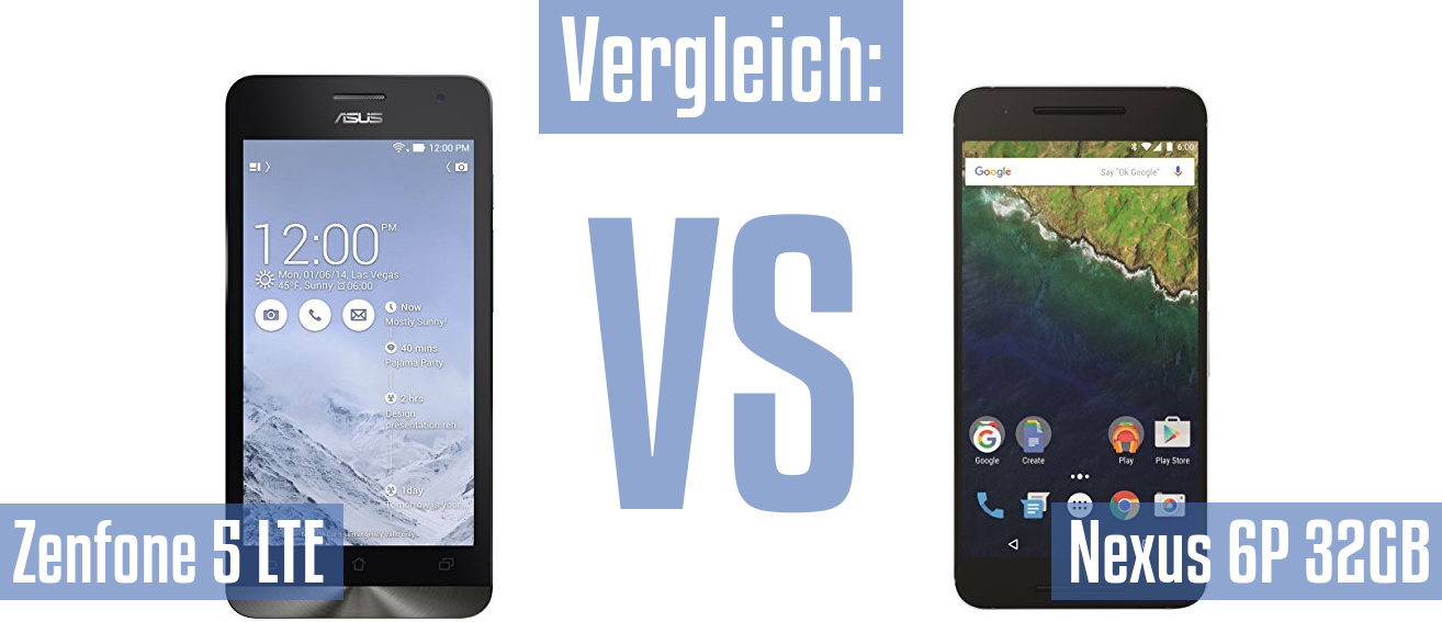 Asus Zenfone 5 LTE und Asus Zenfone 5 LTE im Vergleichstest